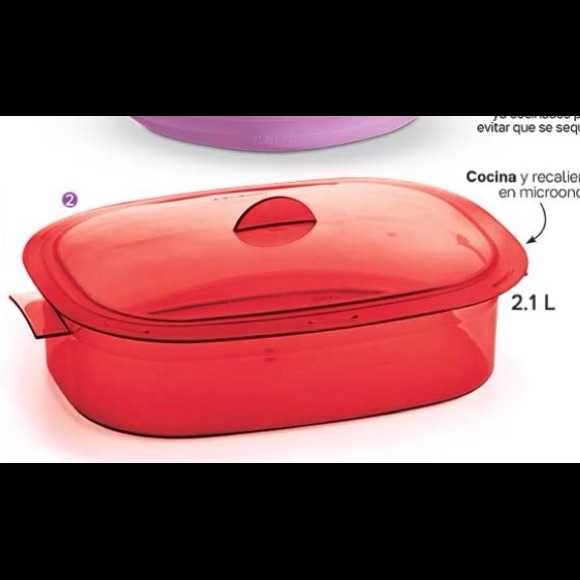 Tupperware  Servi Crystalware Oval  Container 2.1L - Picture 16 of 16